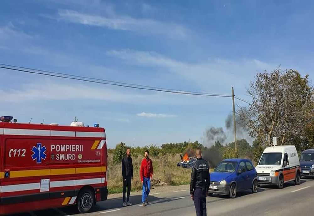 Accident grav în jurul prănzului pe DN 26 D