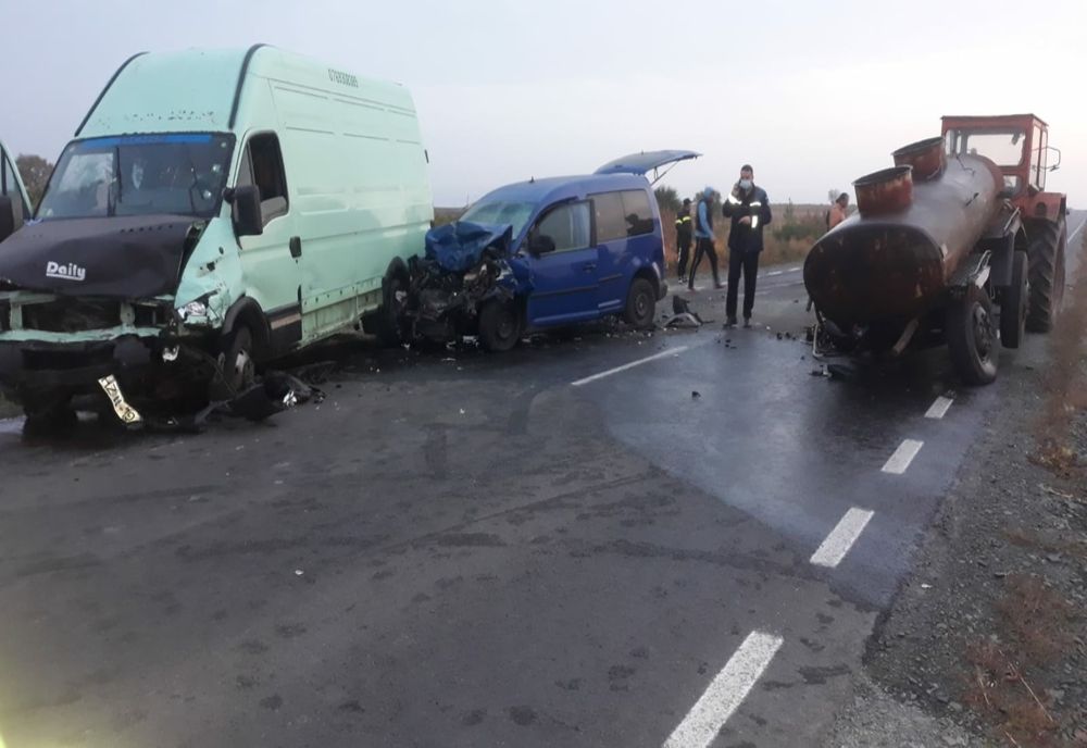 Accident cu victime în această dimineață la Valea Mărului
