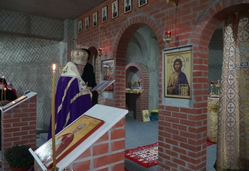 Slujbă de binecuvântare pentru slujirea într-un nou locaș de cult în localitatea Matca