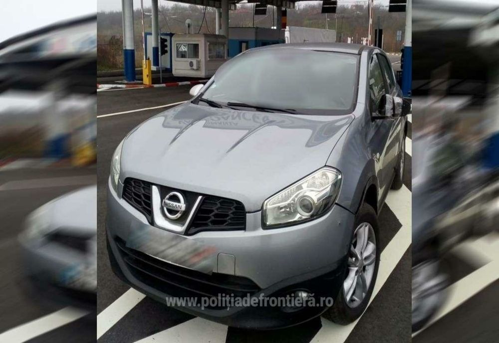 Bărbat depistat la controlul de frontieră cu autoturismul radiat din circulaţie şi cu o bancnotă falsă, ascunsă în portofel