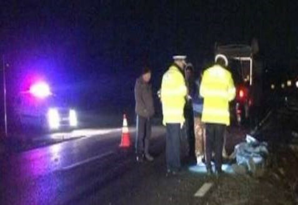 Pieton accidentat mortal pe podul de la Corod