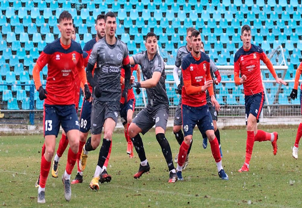 Oțelul Galați a pierdut cu 0-1 amicalul cu Gloria Buzău