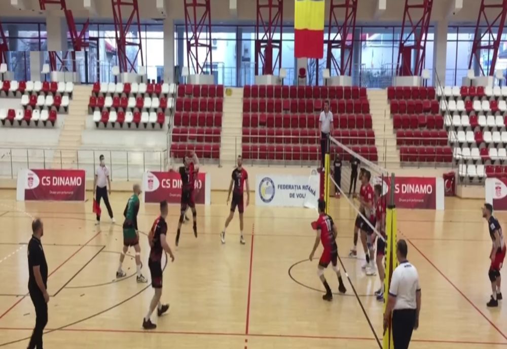 Arcada Galați a pierdut cu 3-2 meciul cu Dinamo București