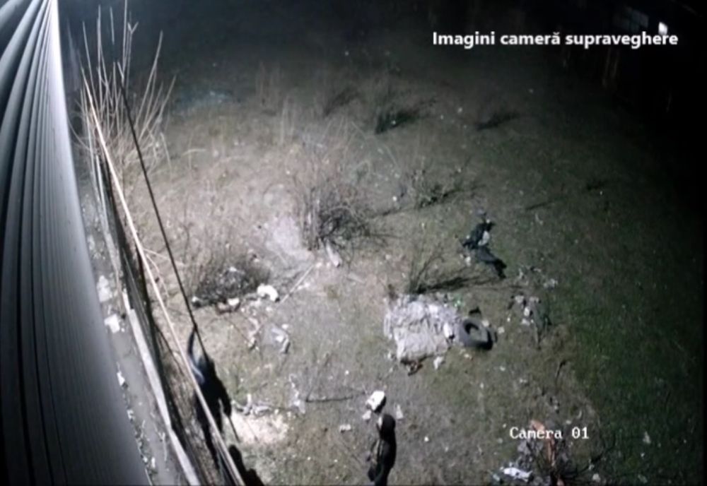 Video: Tentativă de furt la un centru de colectare a fierului vechi din Galați