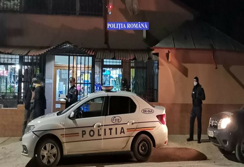 Acțiuni ale polițiștilor și jandarmilor de verificare a respectării măsurilor de protecție sanitară