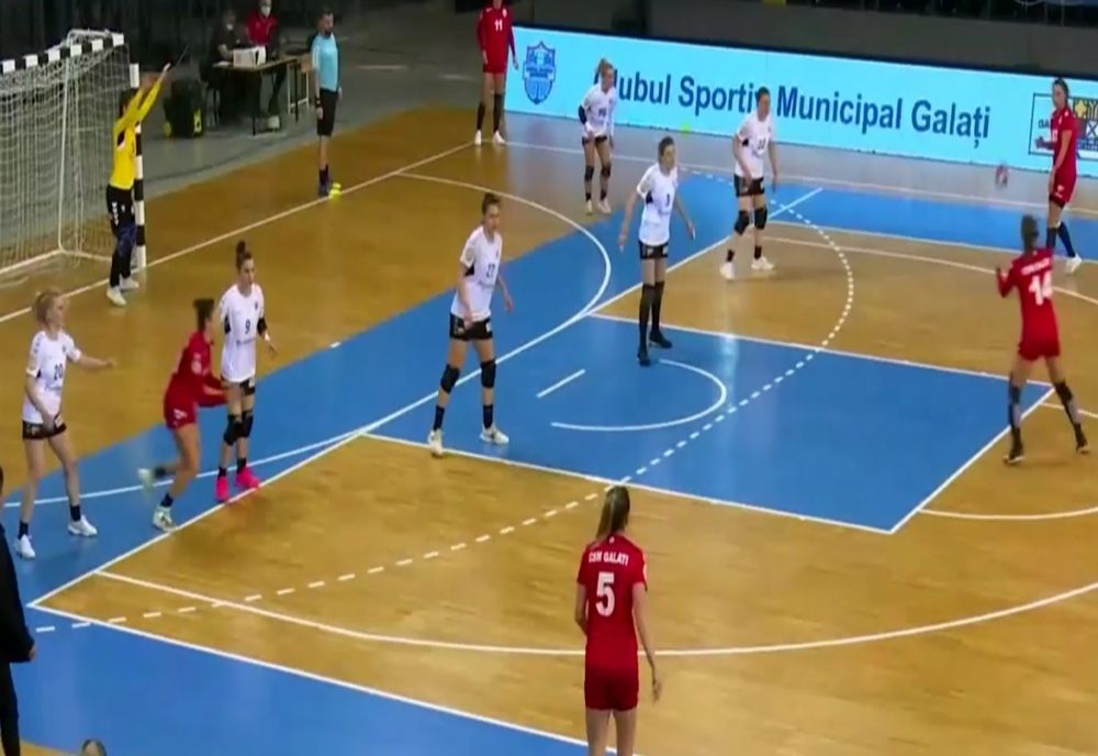 Încă o înfrângere pentru handbalistele de la CSM Galați
