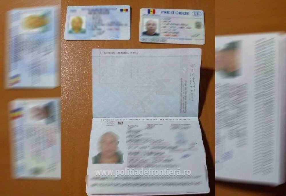 Document de identitate românesc fals, descoperit de polițiștii de frontieră de 