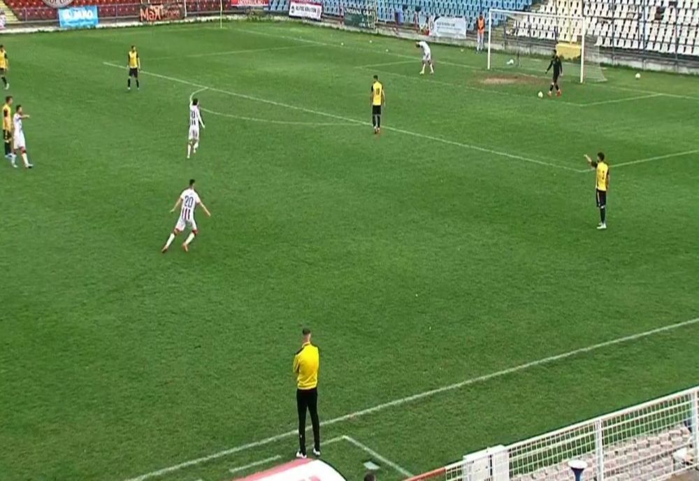 Oțelul Galați a câștigat greu meciul din etapa a XVII-a a Ligii a 3-a