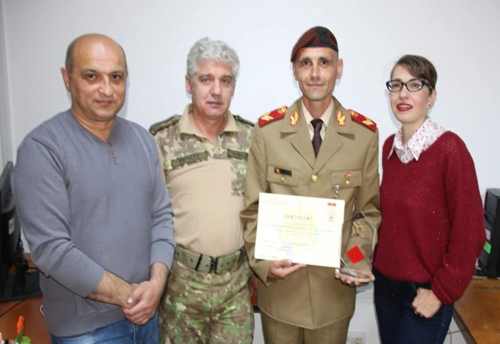 Gălățeanul Laurențiu Cobzaru desemnat „Omul Anului în Forțele Terestre - 2020" la două secțiuni