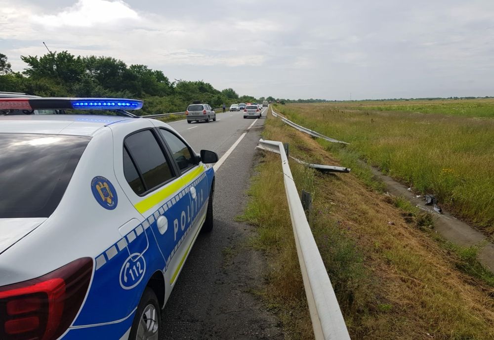 Şofer rănit într-un accident produs pe DN1