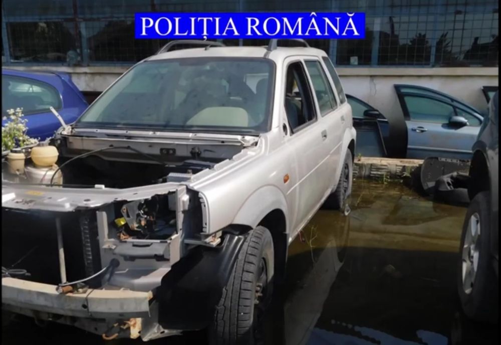 Percheziții la un gălățean suspectat că desfășura  activităţi de demontare a autovehiculelor şi echipamentelor scoase din uz