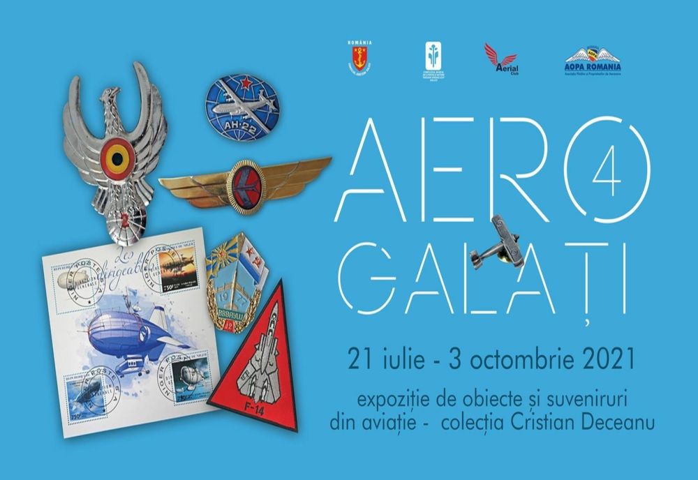 Complexul Muzeal de Științele Naturii „Răsvan Angheluță” Galați găzduiește vernisajul unei noi expoziții temporare din ciclul „Aero Galați”