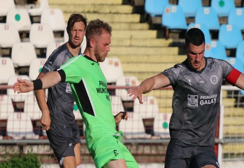 Oțelul Galați învinsă într-un amical de Hușana Huși