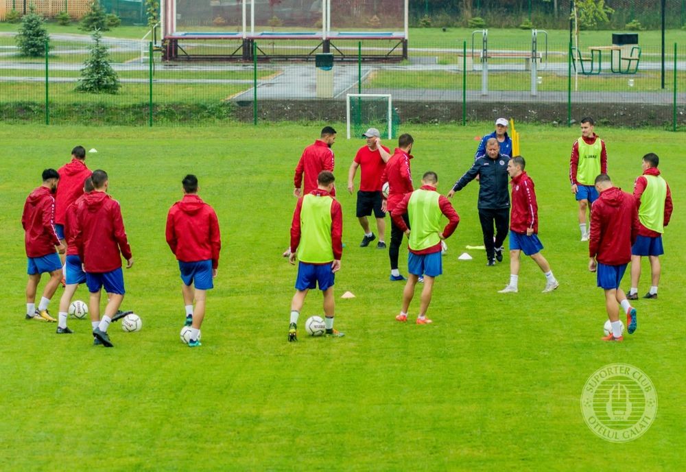 Otelul Galați a plecat în cantonament la Vatra Dornei