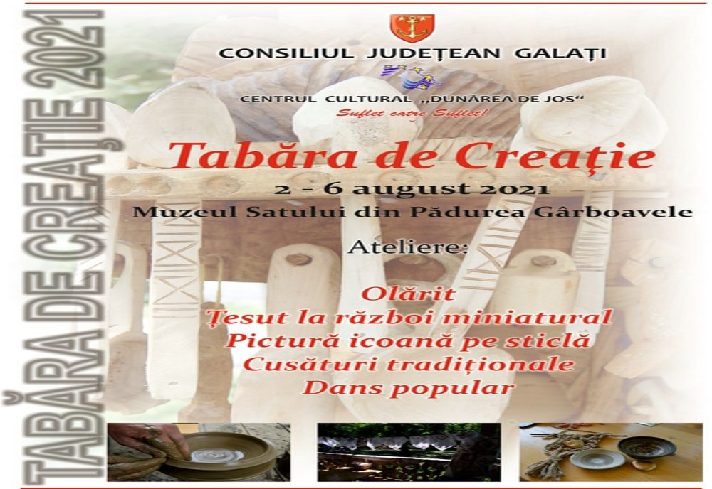 Tabăra de creație pentru copii, la Muzeul Satului din Pădurea Gârboavele