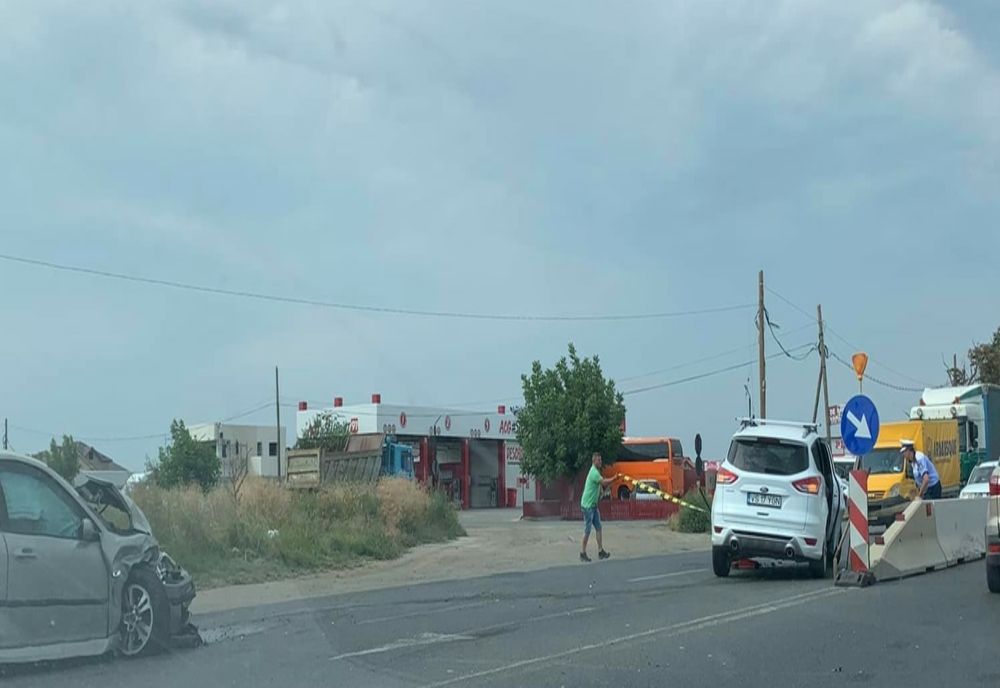 Un copil de doi ani rănit în urma unui accident pe DN26, la ieșirea din Galați