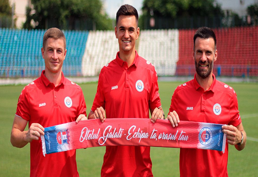 Patru fotbaliști din Republica Moldova s-au transferat până acum la Oțelul Galați