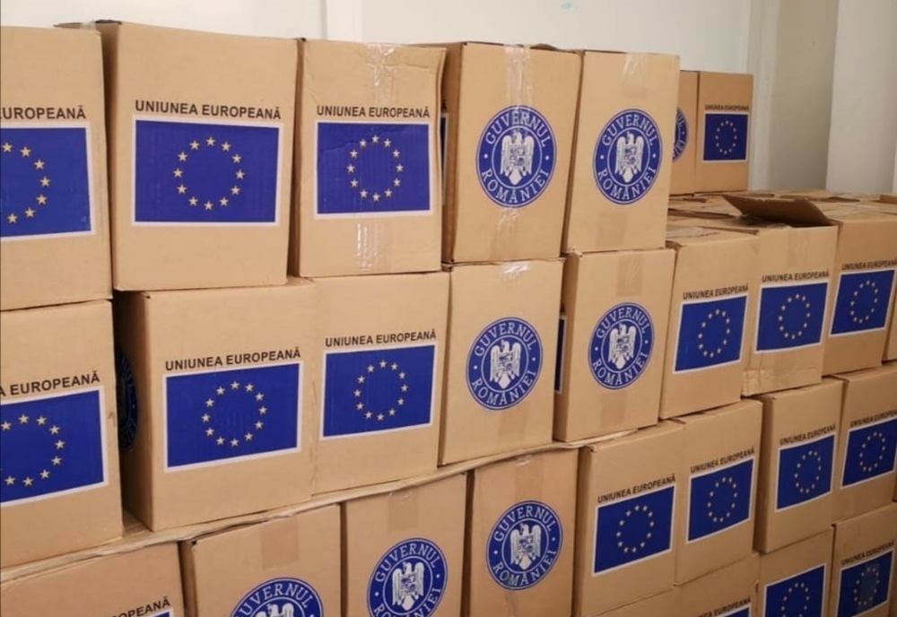 Pachete alimentare și de igienă pentru Ajutorarea Persoanelor Defavorizate