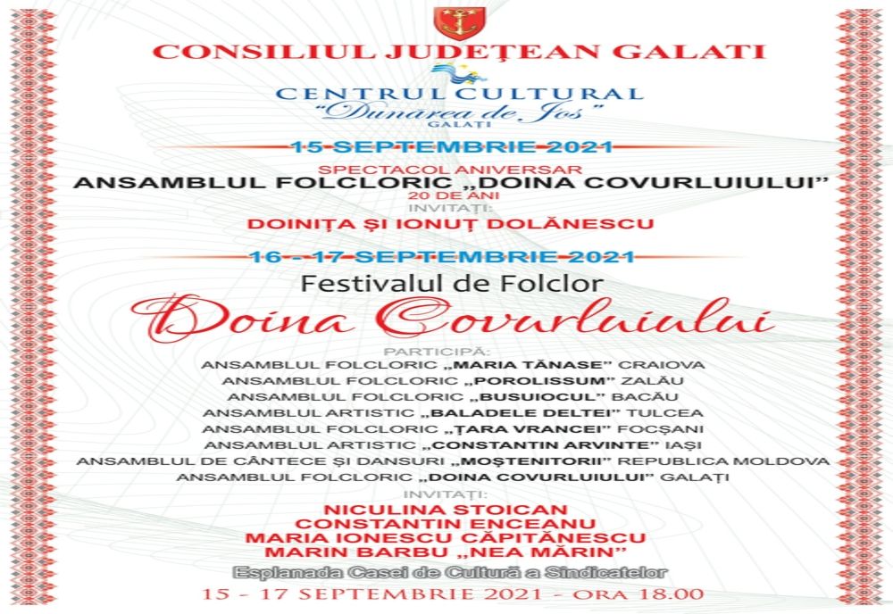 Festivalul de Folclor "Doina Covurluiului"