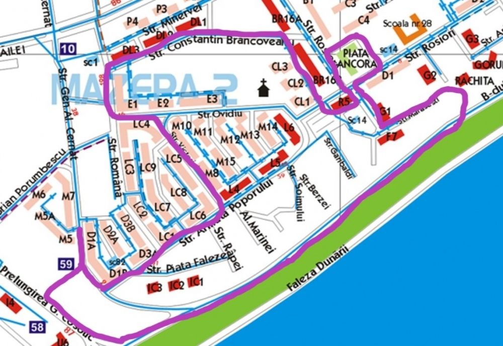 Oprire apă potabilă în data de 10 noiembrie în Mazepa 2 (parțial)