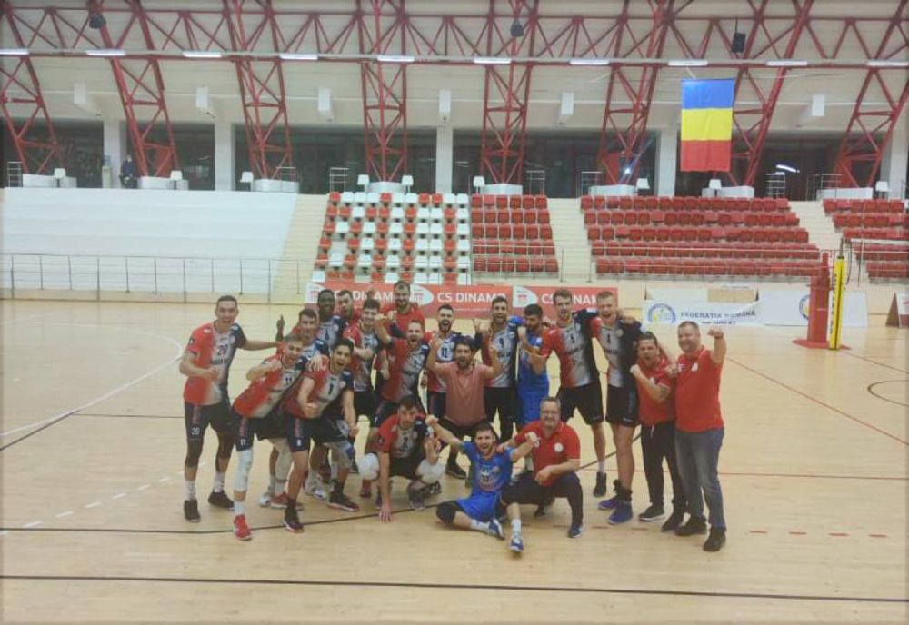 Arcada Galați a câștigat derby-ul cu Dinamo cu scorul de 3-1