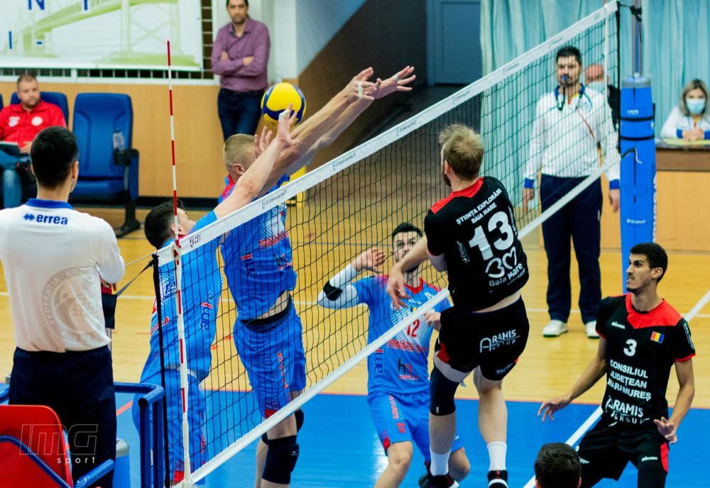 Arcada Galați a câștigat cu 3-0 meciul cu Știința Explorări Baia Mare