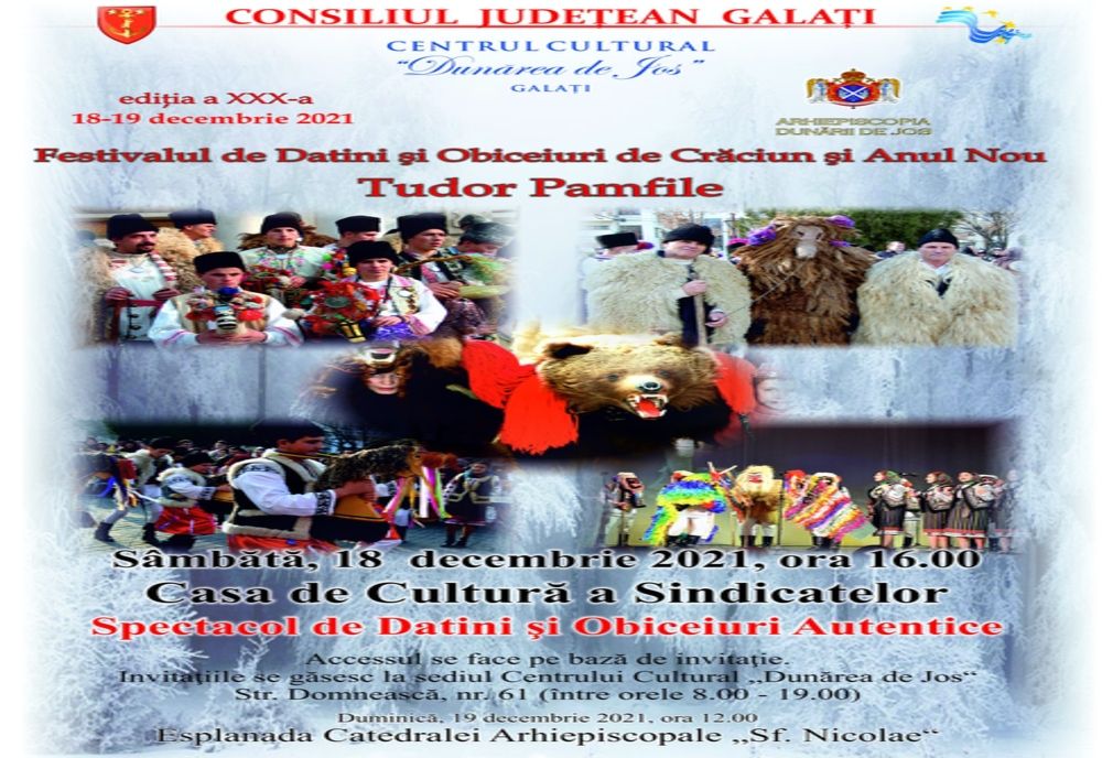 Festivalul de Datini și Obiceiuri de Crăciun și Anul Nou ,,Tudor Pamfile”