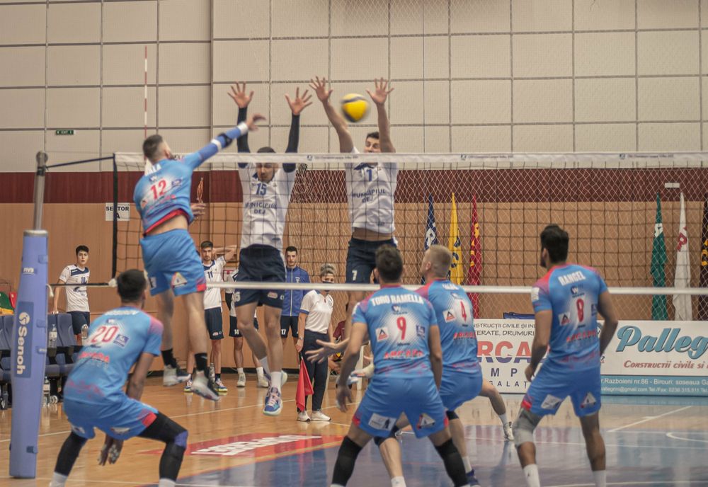 Arcada Galați a câștigat la pas meciul cu Unirea Dej