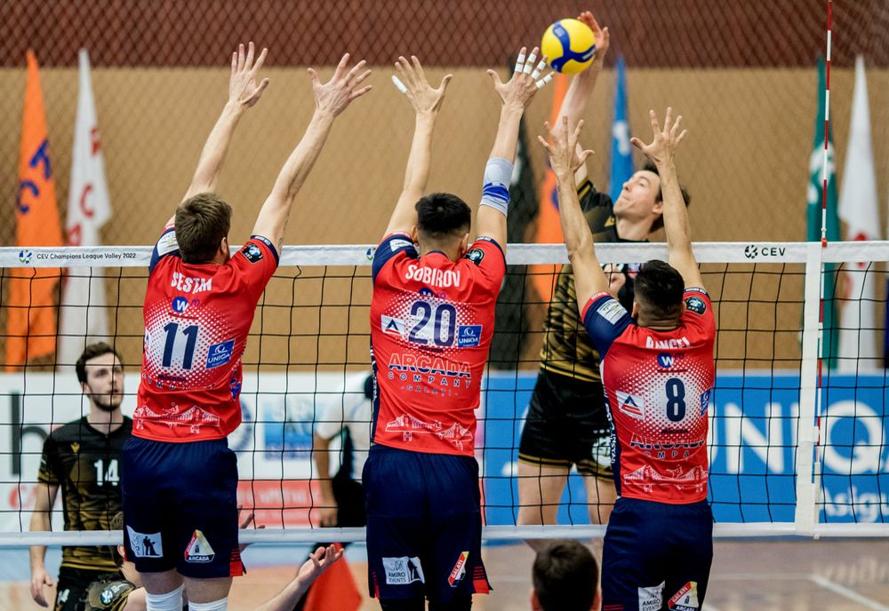 CSM Arcada Galați s-a calificat în sferturile de finală ale Cupei CEV