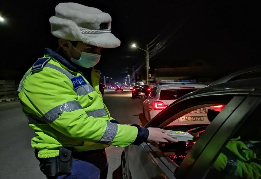 Bărbat din Braniștea, băut și fără permis, depistat la volan de polițiștii din Șendreni