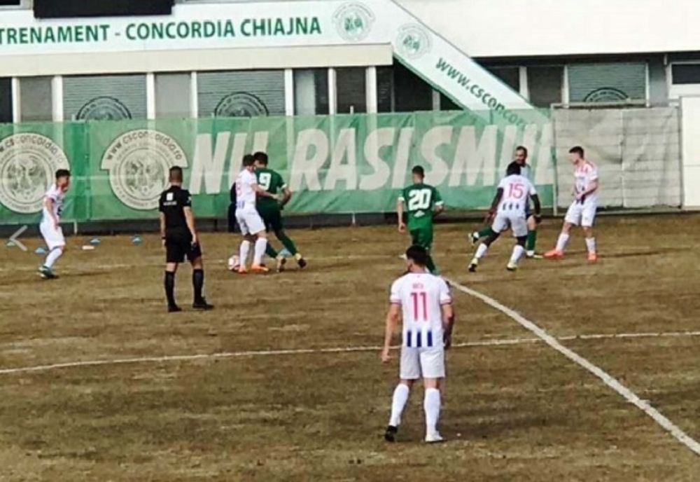 Oțelul a remizat, scor 2-2, în amicalul cu Concordia Chiajna