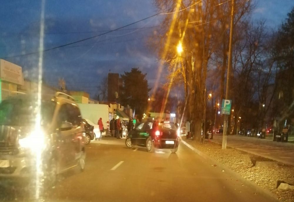 Pieton accidentat pe strada Saturn din Galați