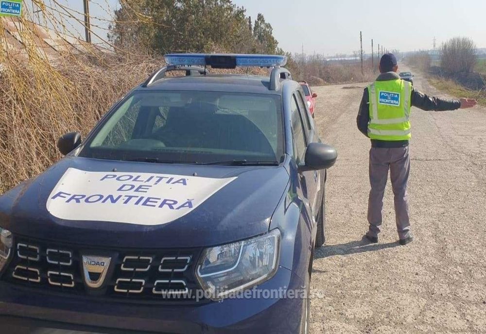 Depistat de polițiștii de frontieră gălățeni la volanul unui autoturism neînmatriculat
