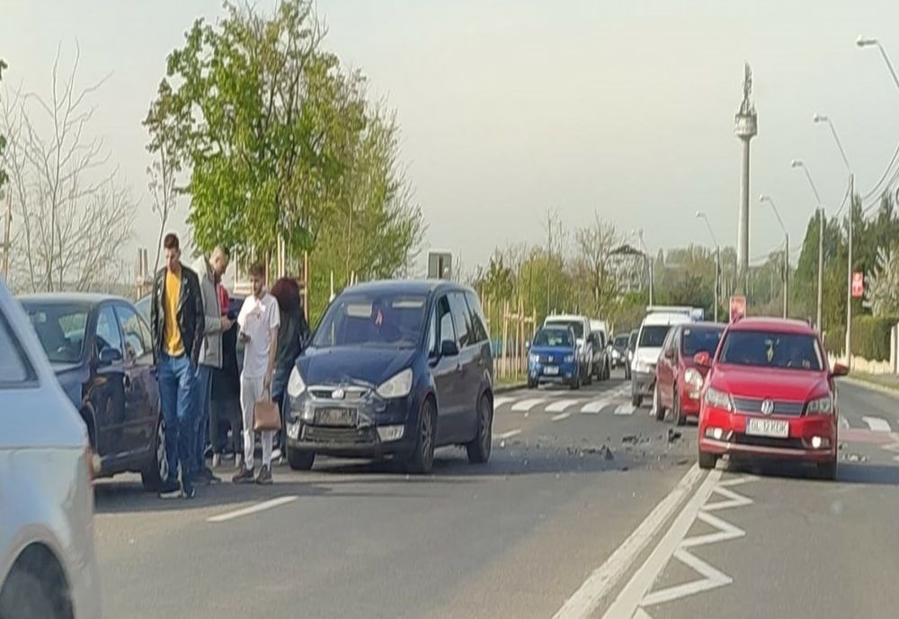 Accident produs de un șofer cu o alcoolemie de 1,40 mg/l alcool pur în aerul expirat