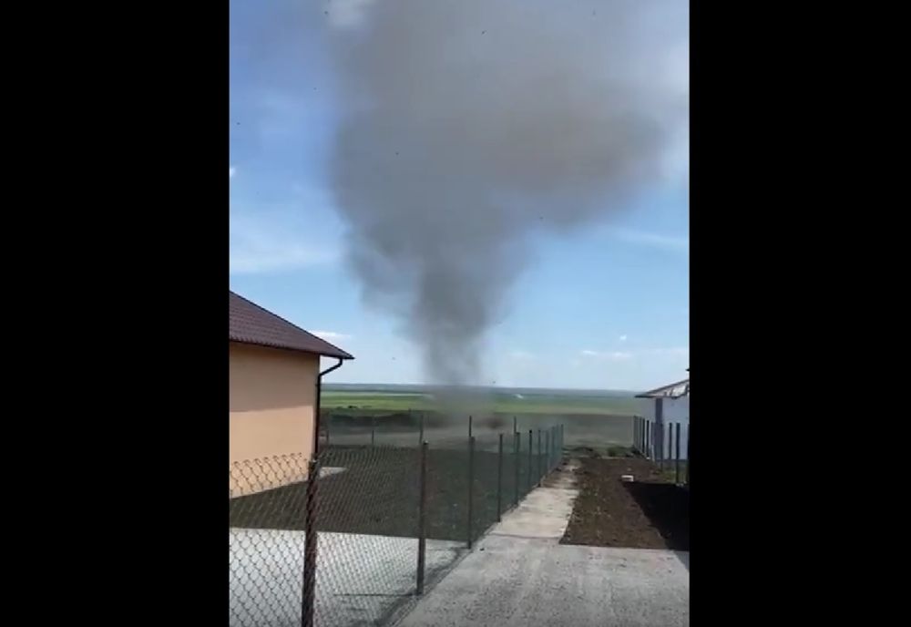 Video: Fenomen spectaculos surprins în localitatea Tuluceşti