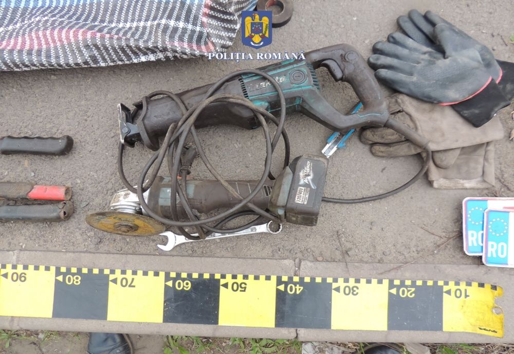 Prindere în flagrant într-un dosar penal de furt calificat de pe platforma combinatului siderurgic din Galați