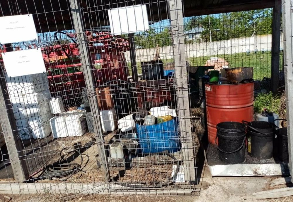 Actiune de control a Garzii de Mediu Galati la un operator economic din comuna Tulucesti