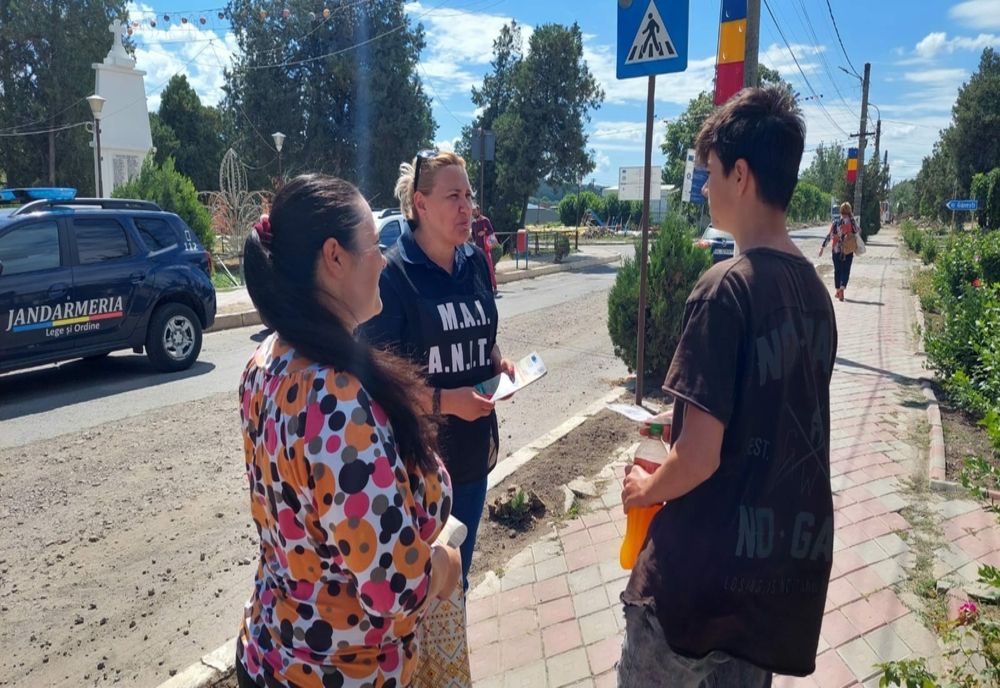 Acțiune a polițiștilor, împreună cu specialiștii din cadrul Agenției Naționale împotriva Traficului de Persoane