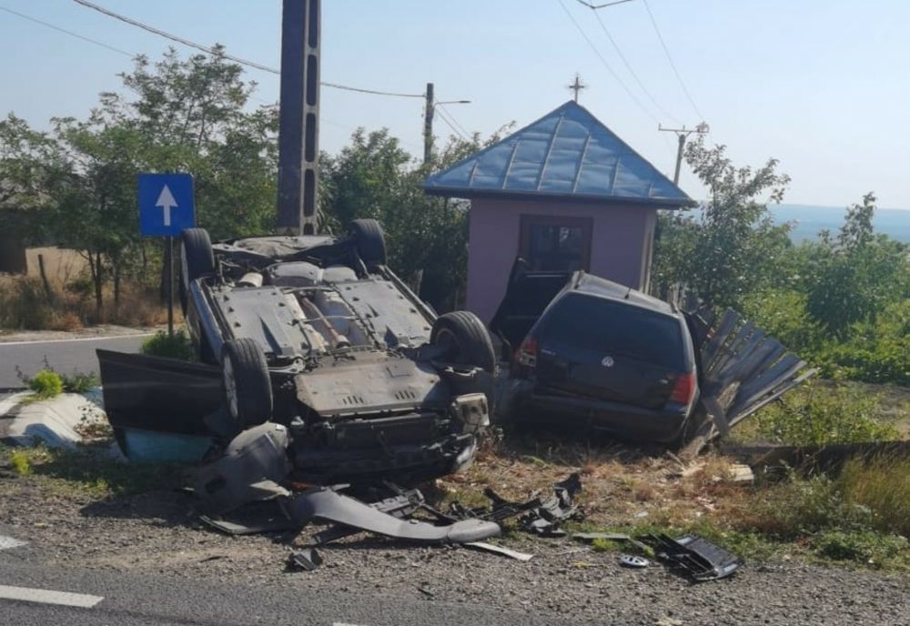 Accident pe DN25, în localitatea Stoicani