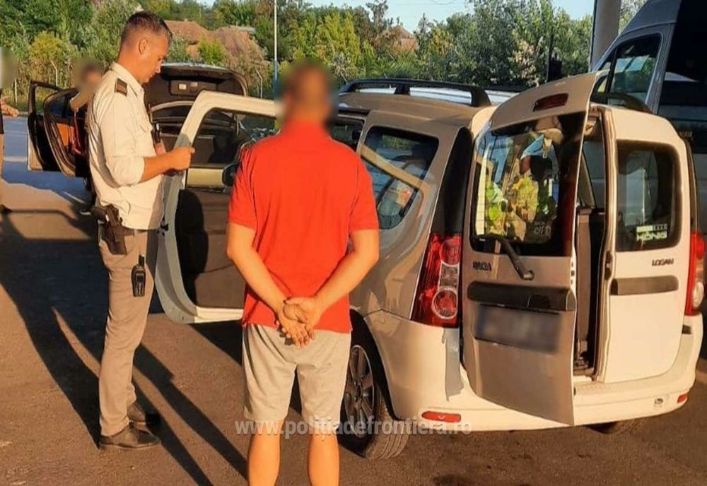 Urmărit pentru infracțiuni contra patrimoniului, reținut în Punctul de Trecere a Frontierei Oancea