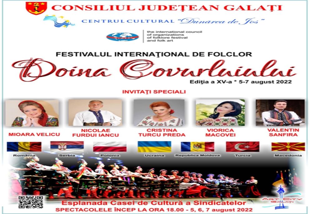 Trei zile de joc și cântec popular la Galați