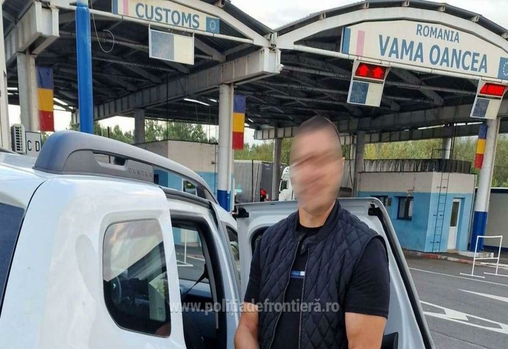 Urmărit pentru furt, reținut în Punctul de Trecere a Frontierei Oancea