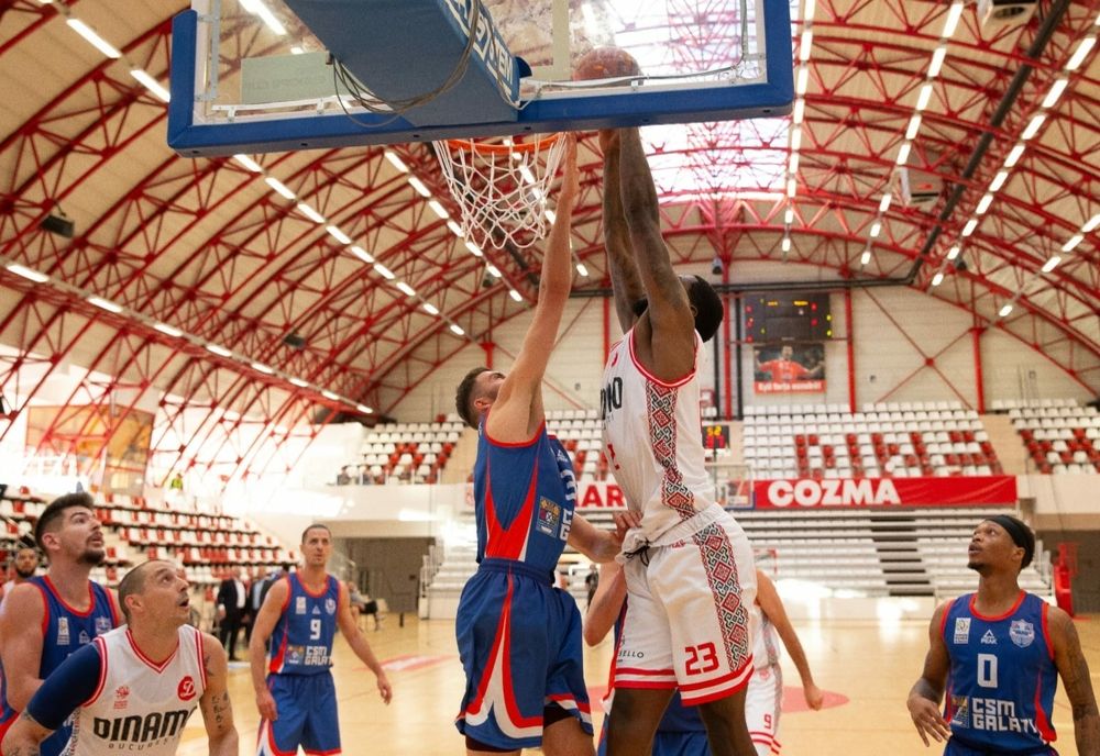 Baschetbaliștii de la CSM Galați au fost aproape de a produce surpriza în meciul cu Dinamo București