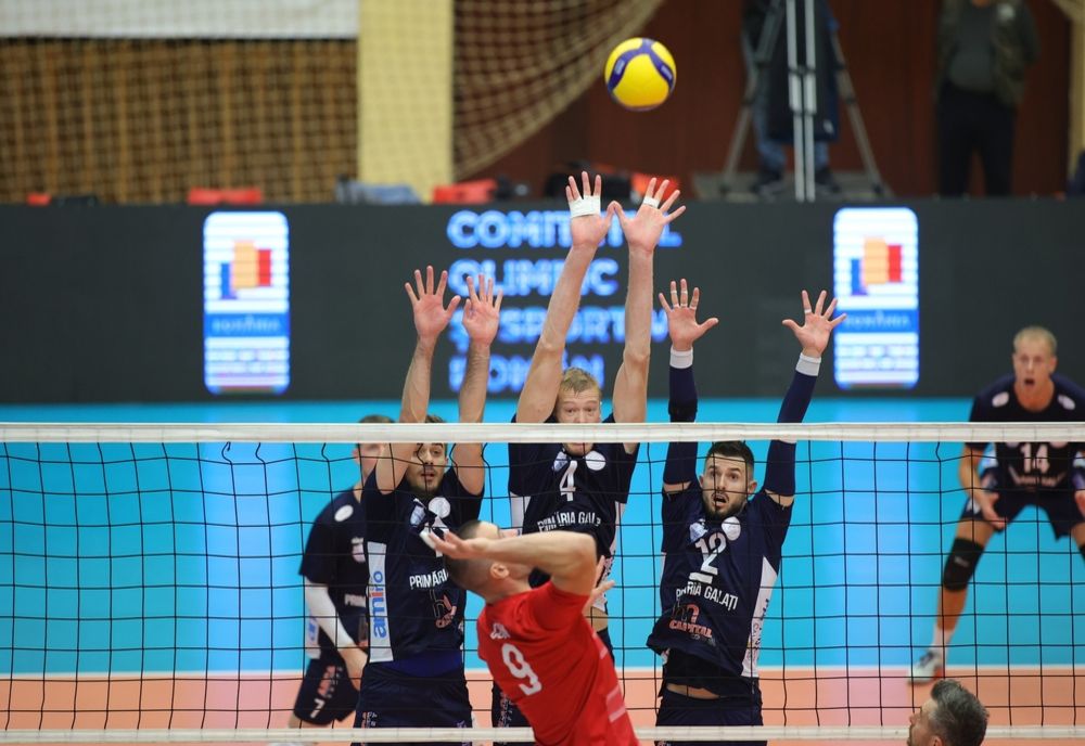 Dinamo București a învins cu 3-2 pe CSM Arcada Galați și a câștigat Supercupa României la volei masculin