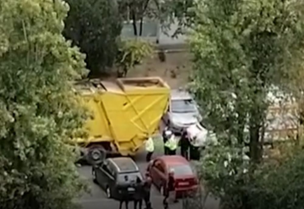 Munictor de la firma de salubritate din Galați, accidentat mortal de autoutilitara condusă de colegul său