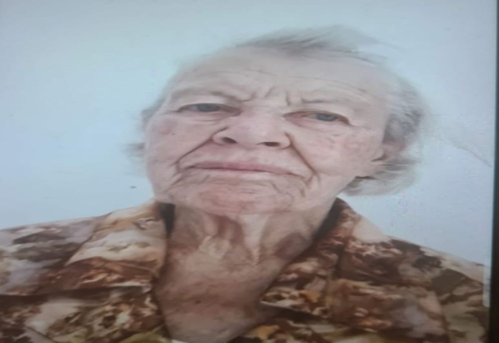 Bătrână de 87 de ani dispărută