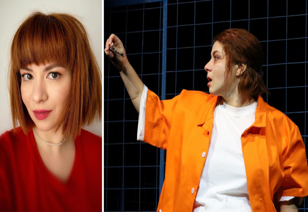 Actriţa Petronela Buda, de la Teatrul "Fani Tardini" din Galaţi, a câştigat Marele trofeu Bacău Fest Monodrame