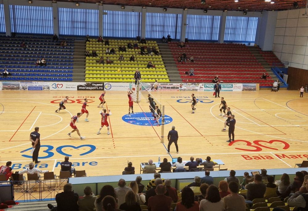 Arcada Galați a câștigat cu 3-1 în deplasarea de la Baia Mare