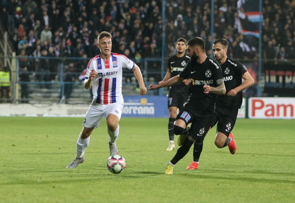 SC Oțelul Galați a terminat la egalitate meciul din Cupa României, cu FCSB