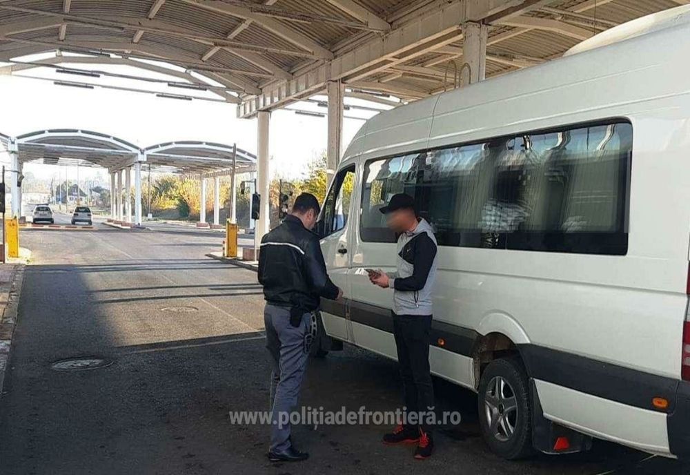 Cetățean ucrainean, depistat la volan, cu permis necorespunzător